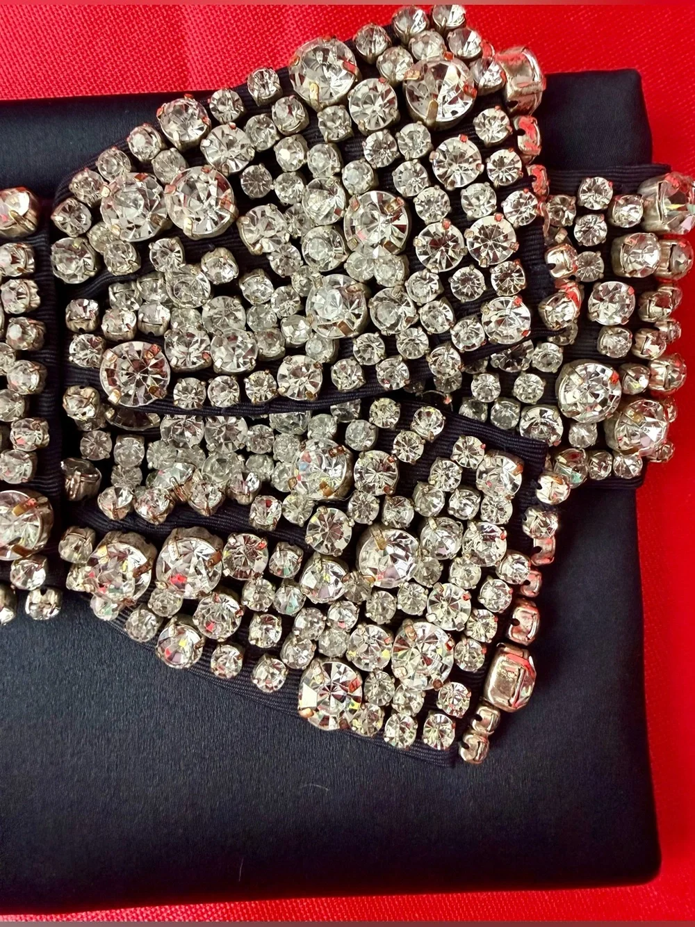 Kate Spade Wedding Belles Lucinda Crystal Bow Clutch